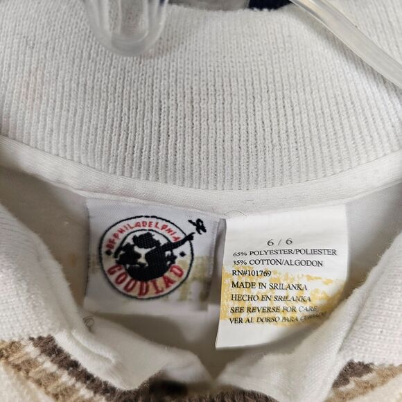 Lot Of 6 Boy's Size 6-7 Tops Quarter Zip Sweater Vest and Polo Sweaters Y2K - Picture 3 of 9